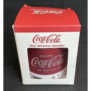 Coca Cola Mini Wireless Speaker Red with White Base (Discontinued)